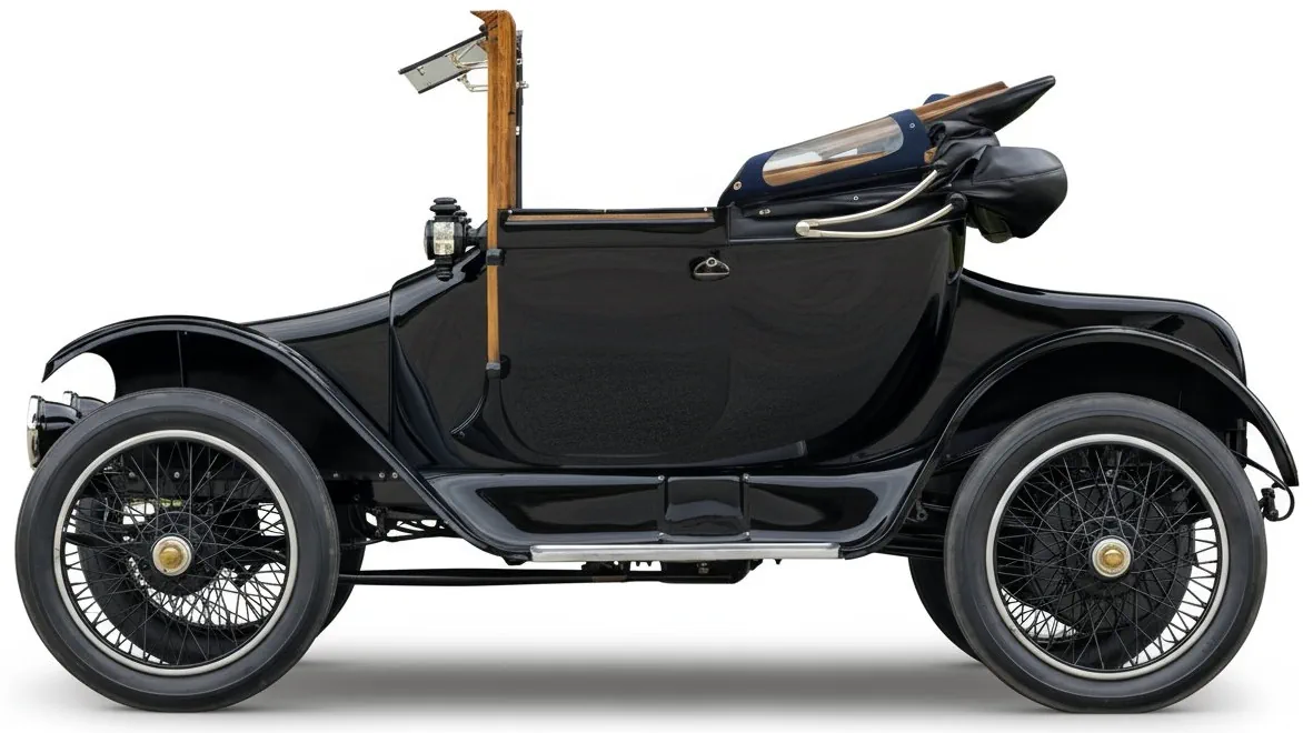 Detroit Electric Model 62A Cabriolet '1916 вид сбоку