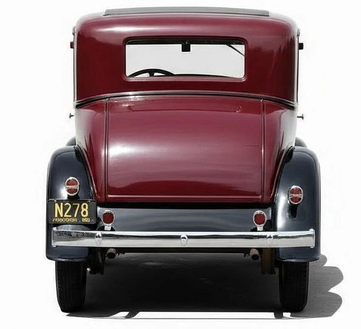 Detroit Electric Model 99 Coupe '1932 вид сзади