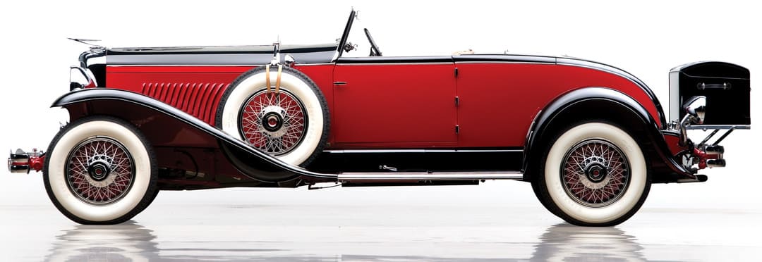 Duesenberg J 395/2414 Convertible Coupe SWB by Murphy '1931 вид сбоку