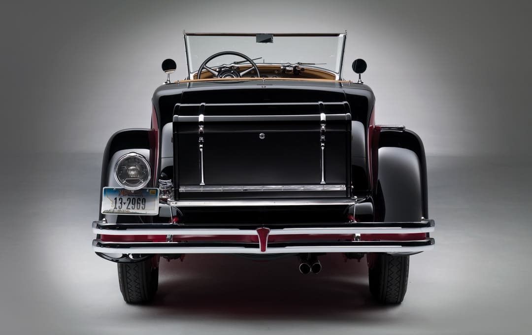 Duesenberg J 395/2414 Convertible Coupe SWB by Murphy '1931 вид сзади