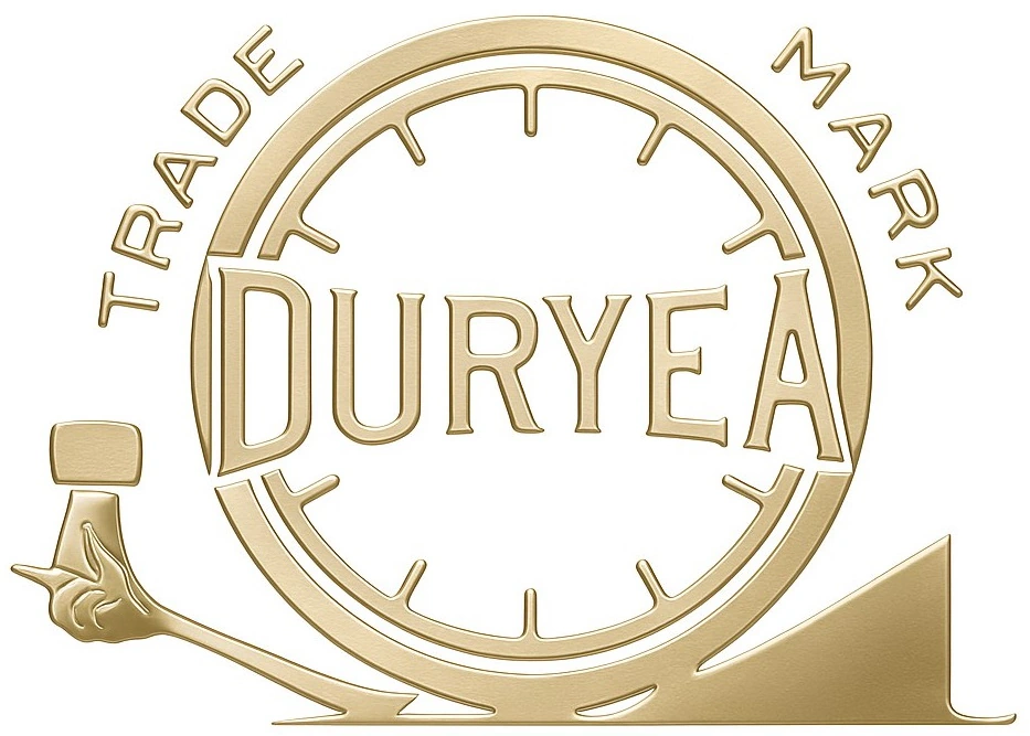 Эмблема старинной автомобильной компании Duryea