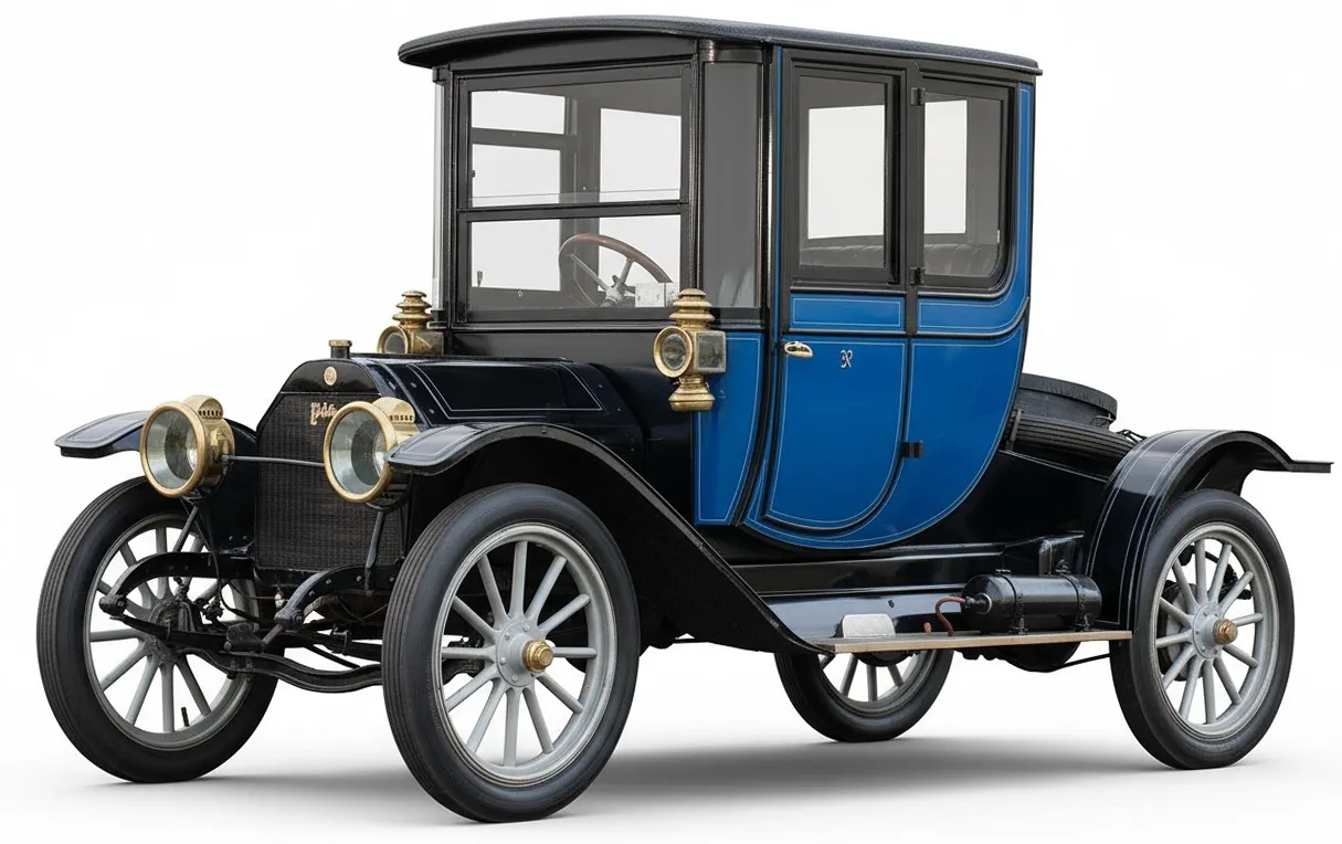 Винтажный купе E.M.F. Model 30 Coupe 1909