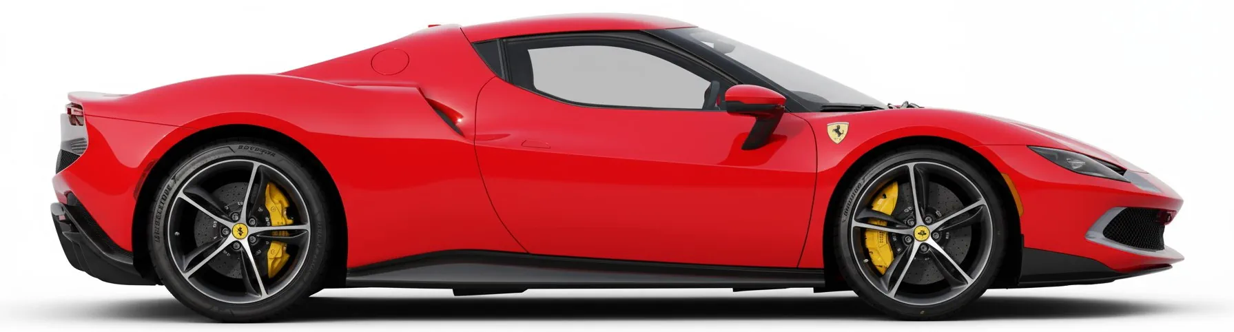 Ferrari 296 GTB Assetto Fiorano '2023 вид сбоку