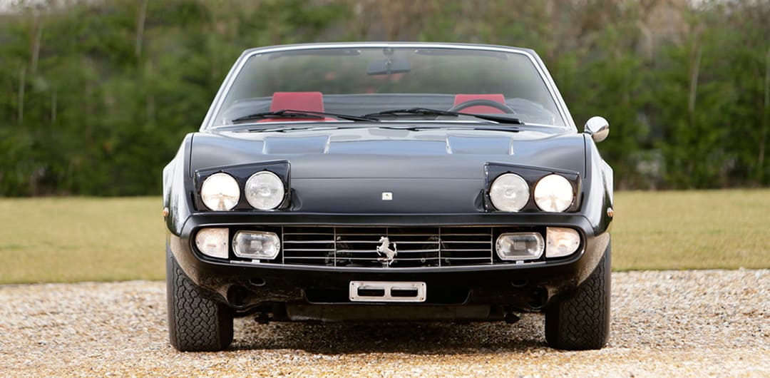 Ferrari 365 GTC/4 Spyder by Bachelli & Villa '1972 вид спереди