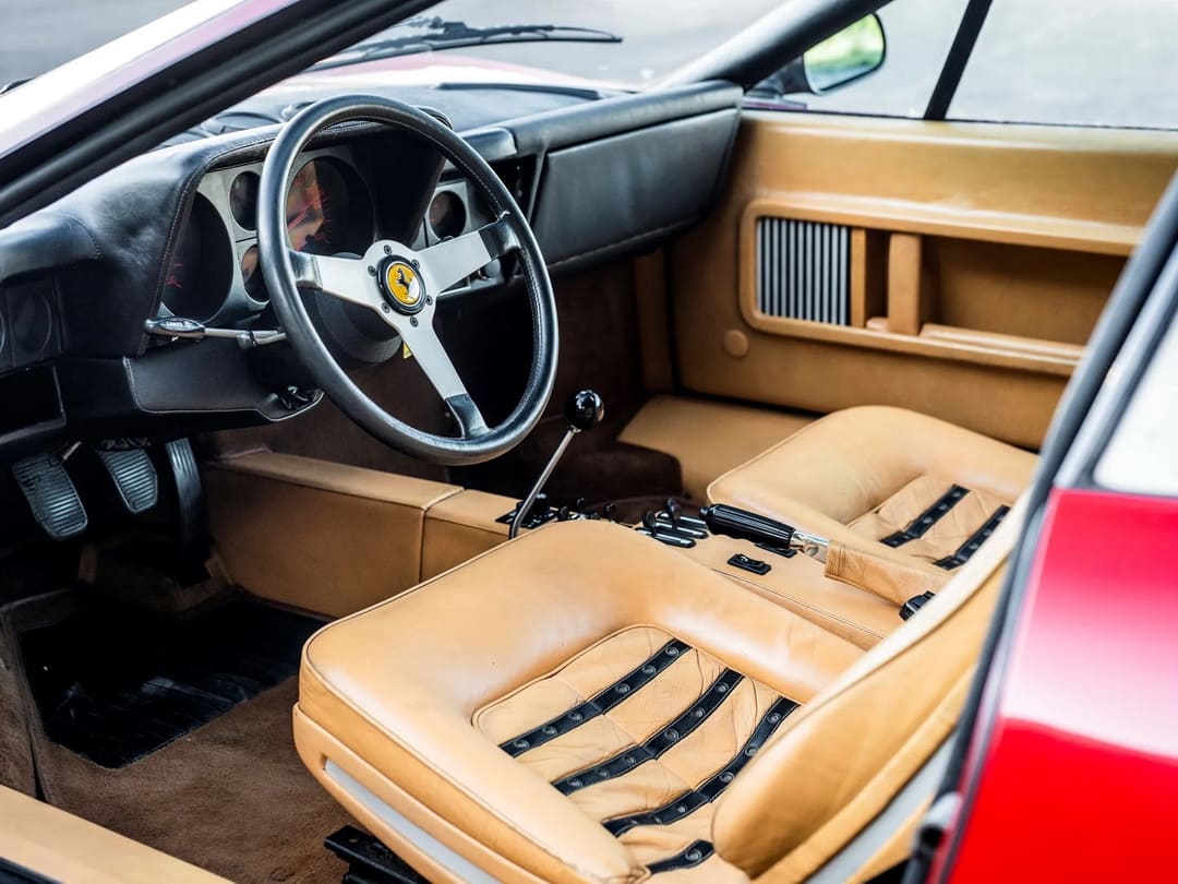 Интерьер салона автомобиля Ferrari 365 GT4 Berlinetta Boxer '1973–76