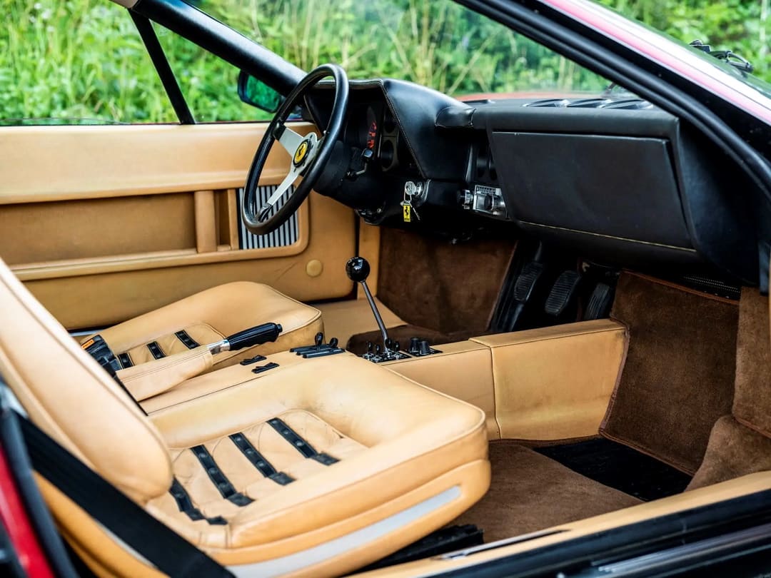 Интерьер салона автомобиля Ferrari 365 GT4 Berlinetta Boxer '1973–76