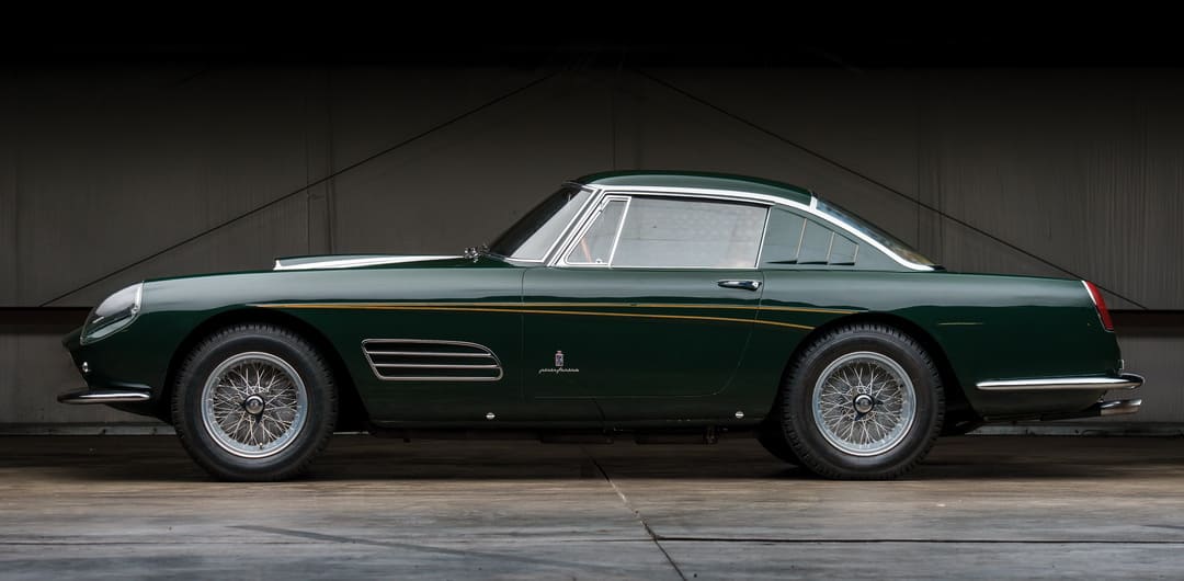 Ferrari 410 Superamerica Coupe (Series III) '1959 вид сбоку