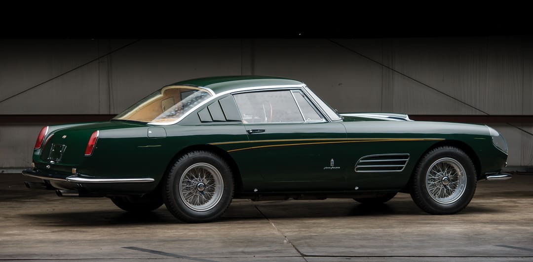 Ferrari 410 Superamerica Coupe (Series III) '1959 вид сбоку