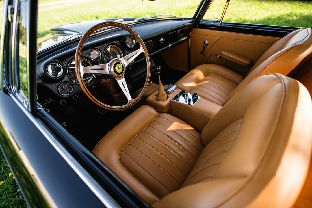 Интерьер салона автомобиля Ferrari 410 Superamerica Coupe (Series III) '1959