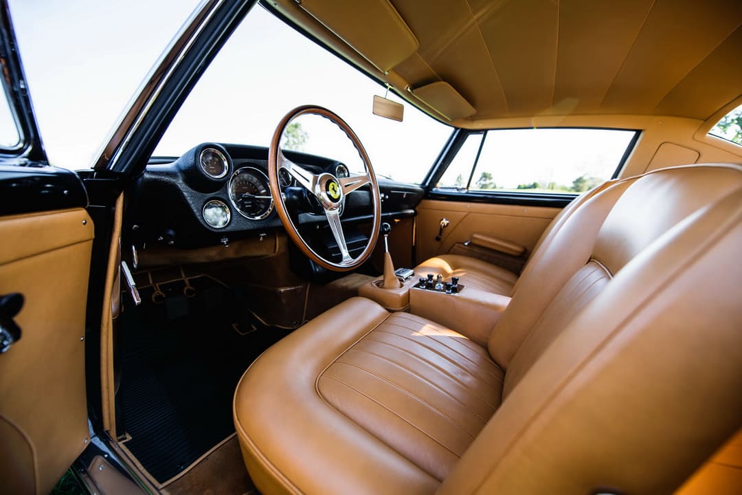 Интерьер салона автомобиля Ferrari 410 Superamerica Coupe (Series III) '1959