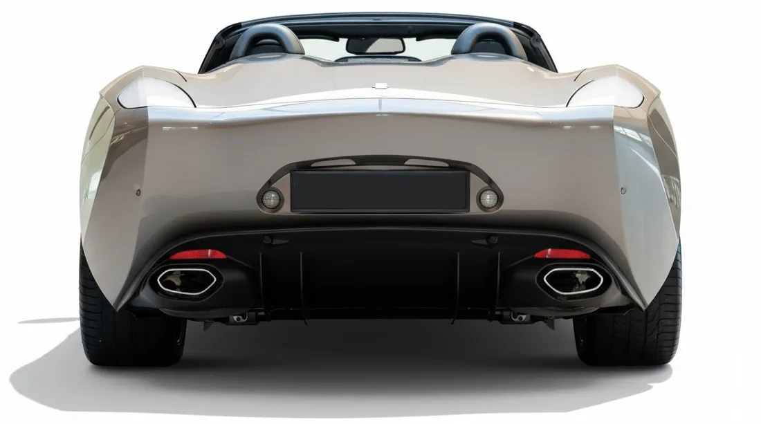 Ferrari 599 Zagato Nibbio '2009 вид сзади