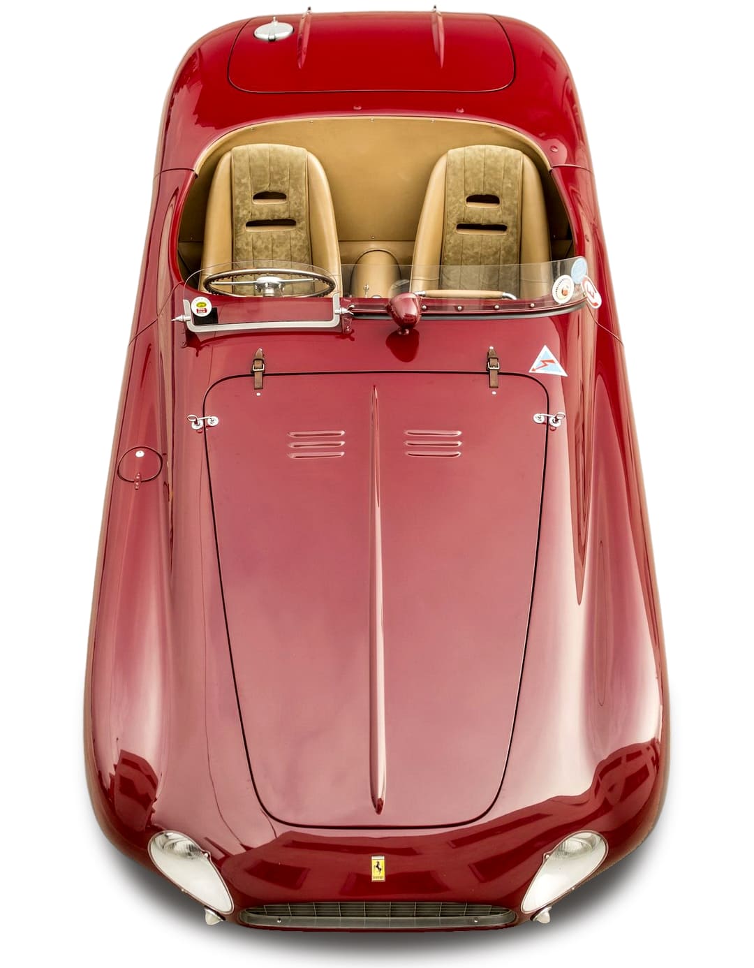 Ferrari 625 TF Spyder '1953 вид сверху