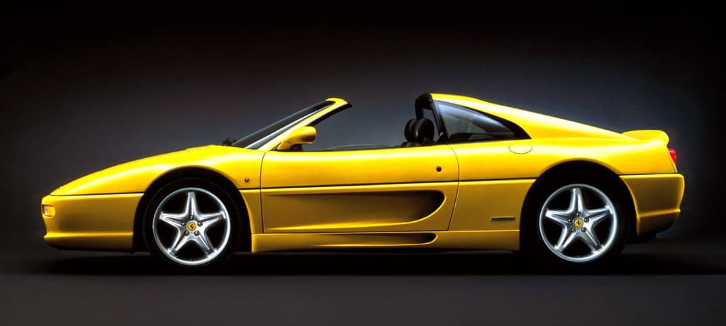 Ferrari F355 GTS Targa '1994–99 вид сбоку