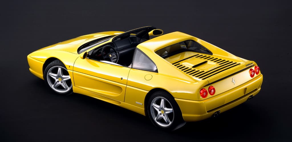 Ferrari F355 GTS Targa '1994–99 вид сзади