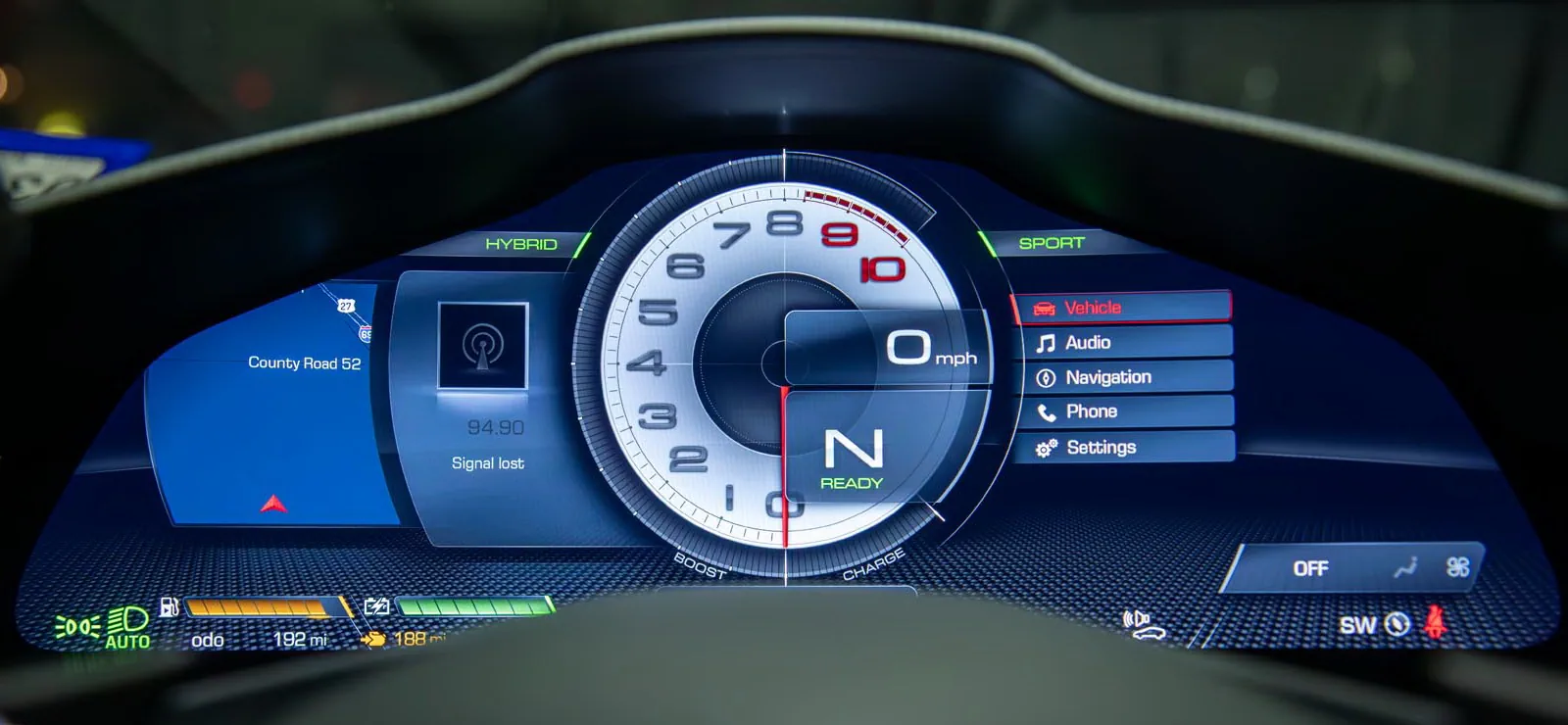 Приборная панель Ferrari SF90 Stradale '2021