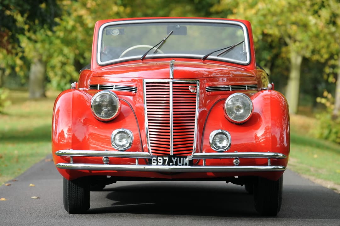 Fiat 1500 Ghia Cabriolet '1935–39 вид спереди