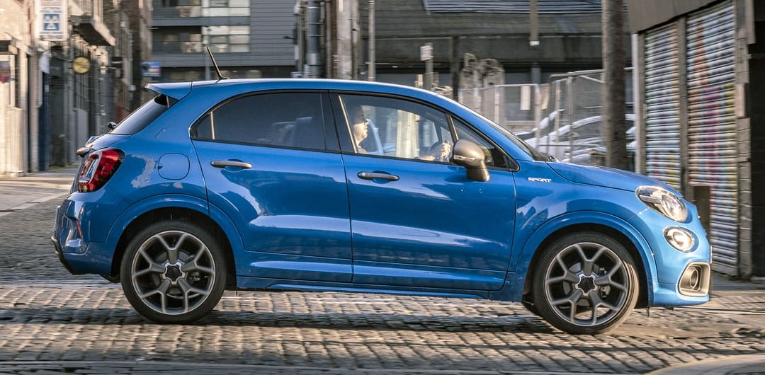 Fiat 500X Sport '2019–22 вид сбоку