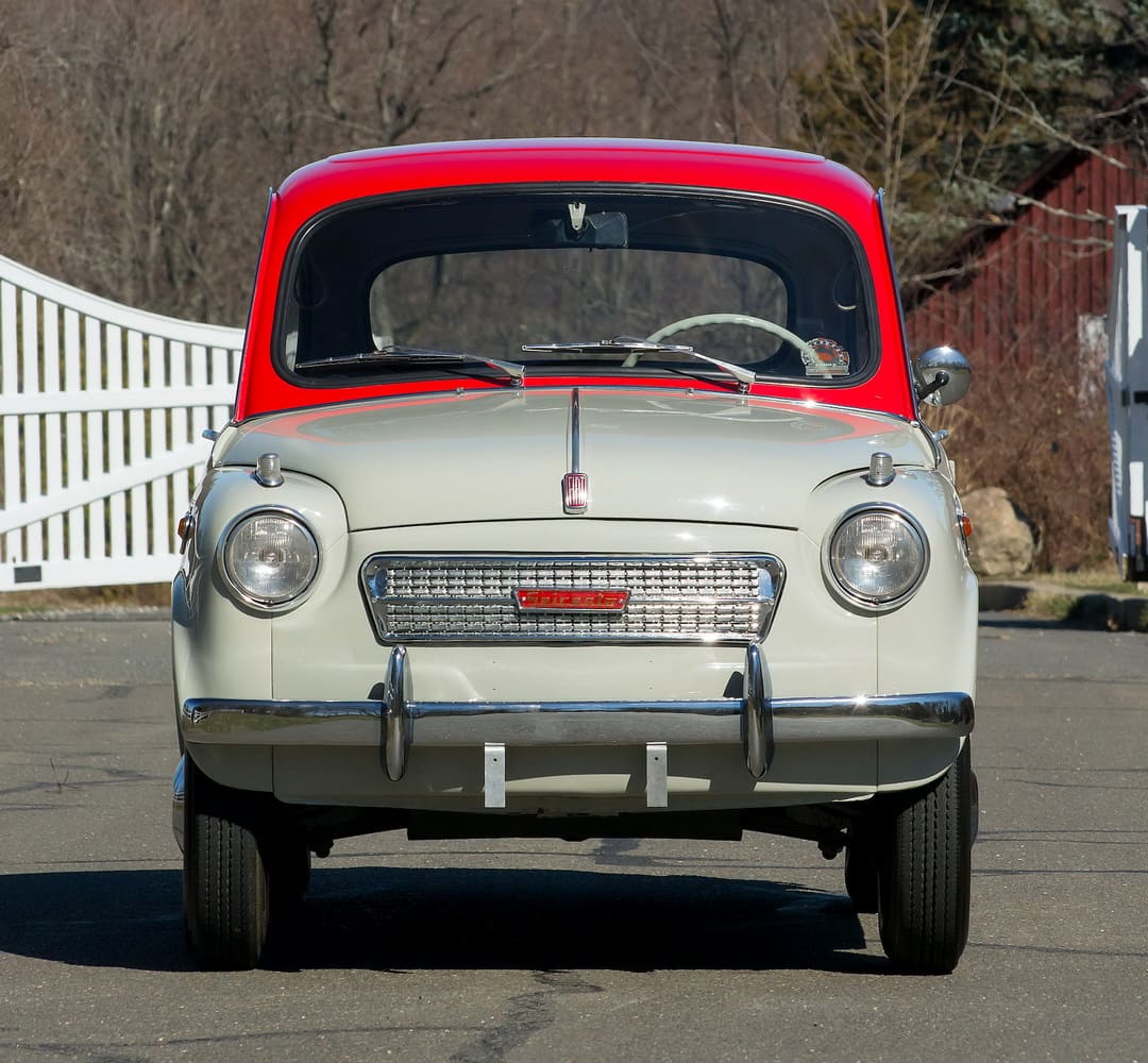 Fiat 600 Coupe '1955–69 вид спереди