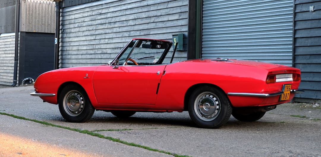 Fiat 850 Sport Spider '1968–69 вид сбоку