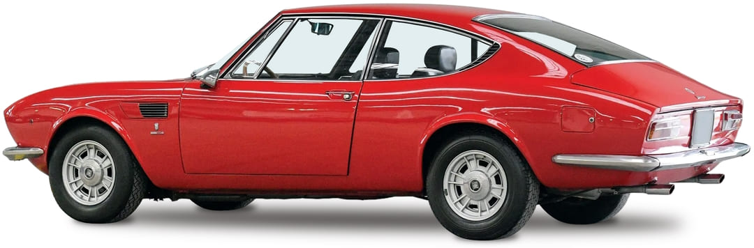 Fiat Dino Coupé by Bertone '1967 вид сбоку