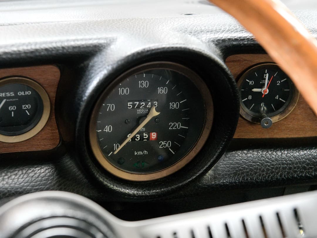 Панель приборов Fiat Dino Coupé by Bertone '1967