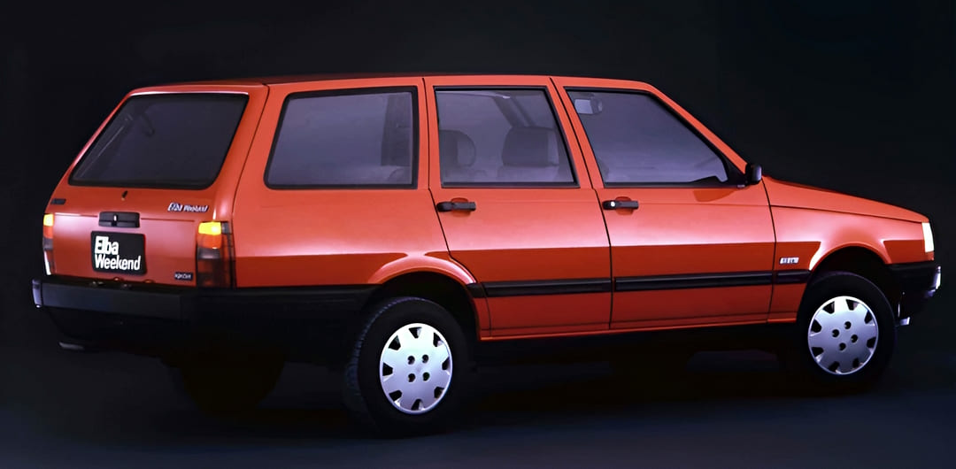 Fiat Elba Weekend 4-portas '1992–93 вид сбоку