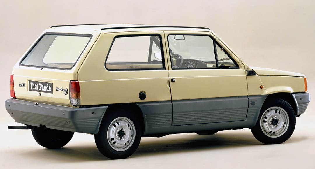 Fiat Panda 30 '1980–84 вид сзади