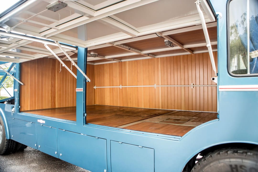 Багажное отделение в автомобиле Fiat 642 RN2 Bartoletti Transporter '1956