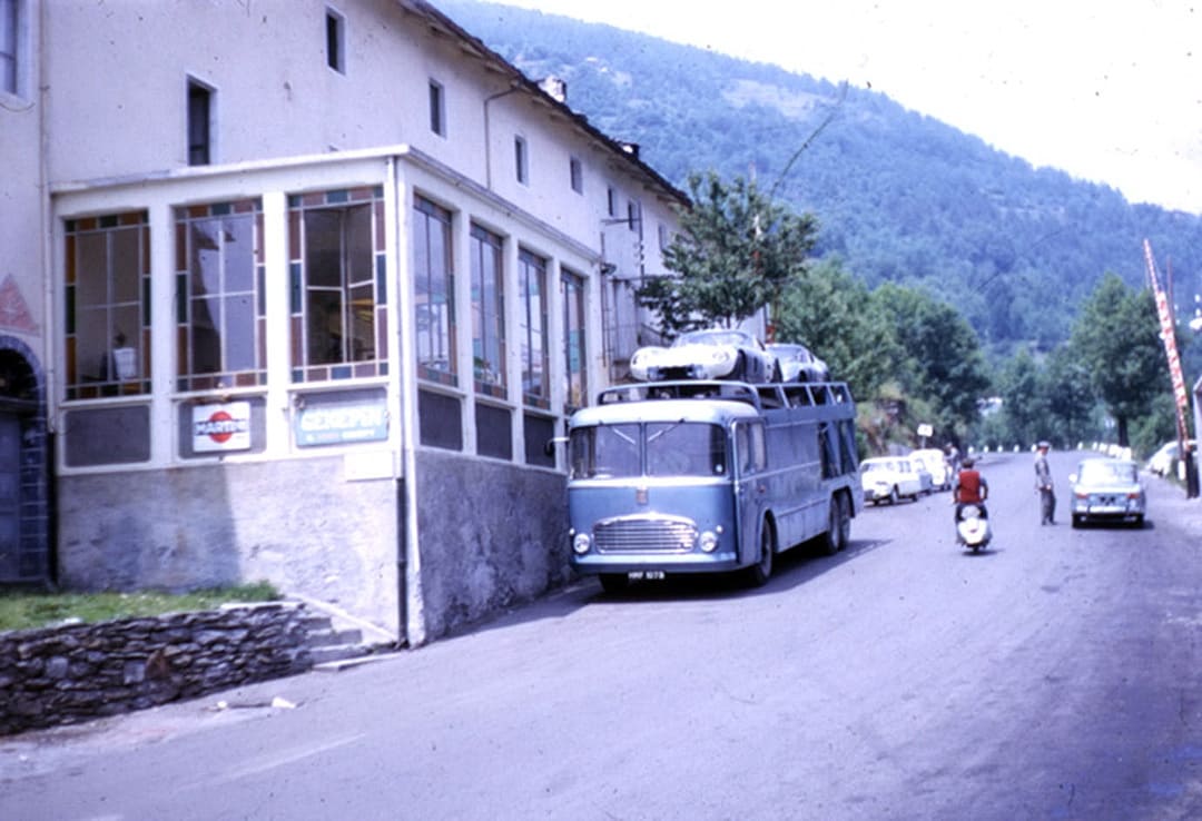 Ретро фотография транспортера Fiat 642 RN2 Bartoletti Transporter '1956