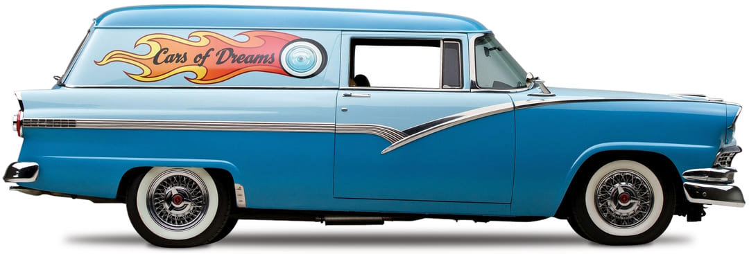 Ford Courier Custom Sedan Delivery '1956 вид сбоку