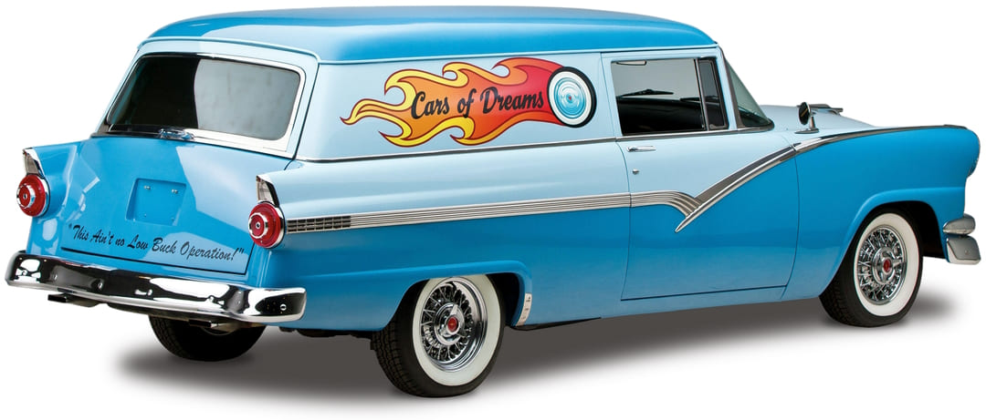 Ford Courier Custom Sedan Delivery '1956 вид сбоку