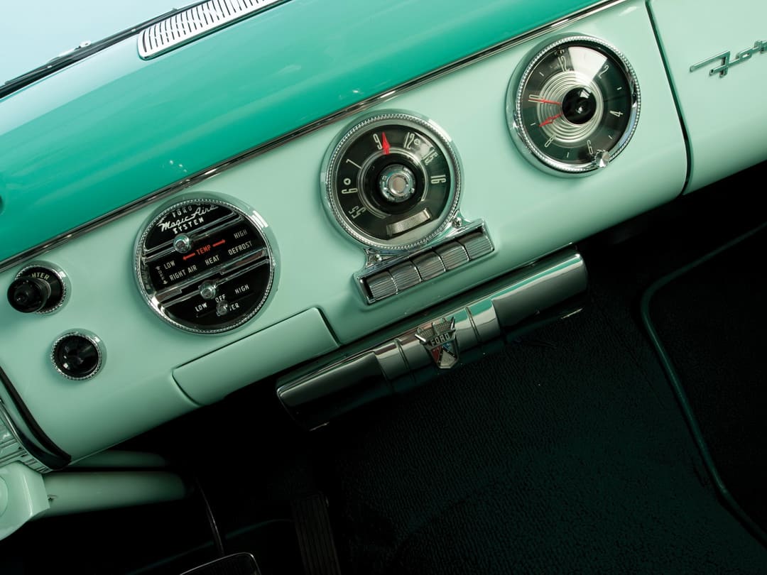 Консоль Ford Fairlane Crown Victoria Skyliner (64B) '1955