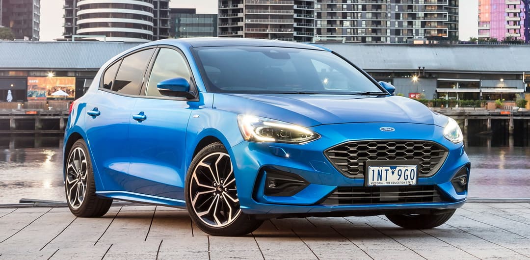 Ford Focus ST-Line '2018–22 вид спереди