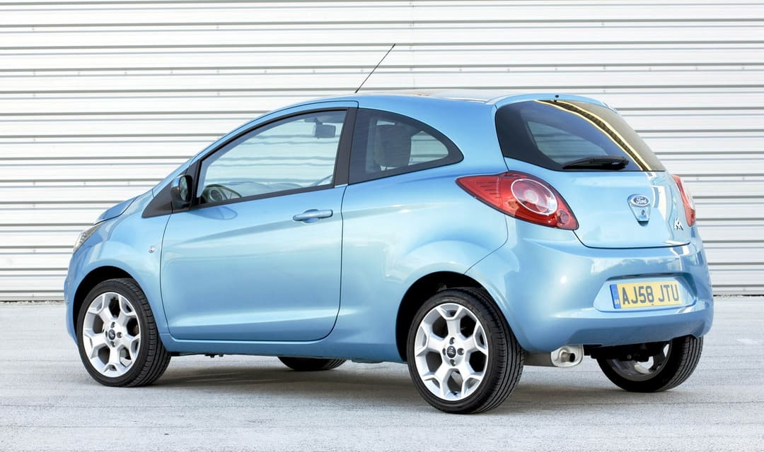 Ford Ka (RU8) '2008-16 вид сзади