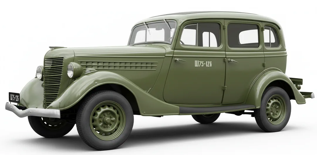 Советский автомобиль ГАЗ-11-73 (М11) '1939–46