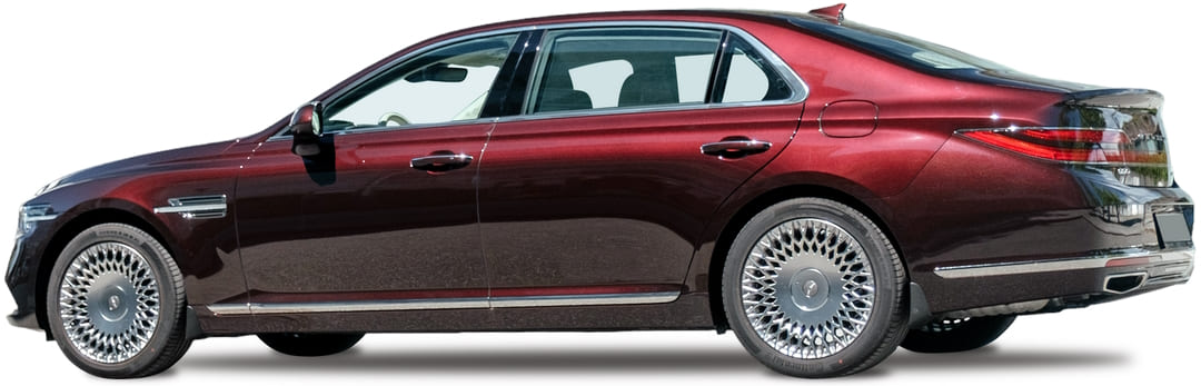 Genesis G90 '2020–21 вид сбоку