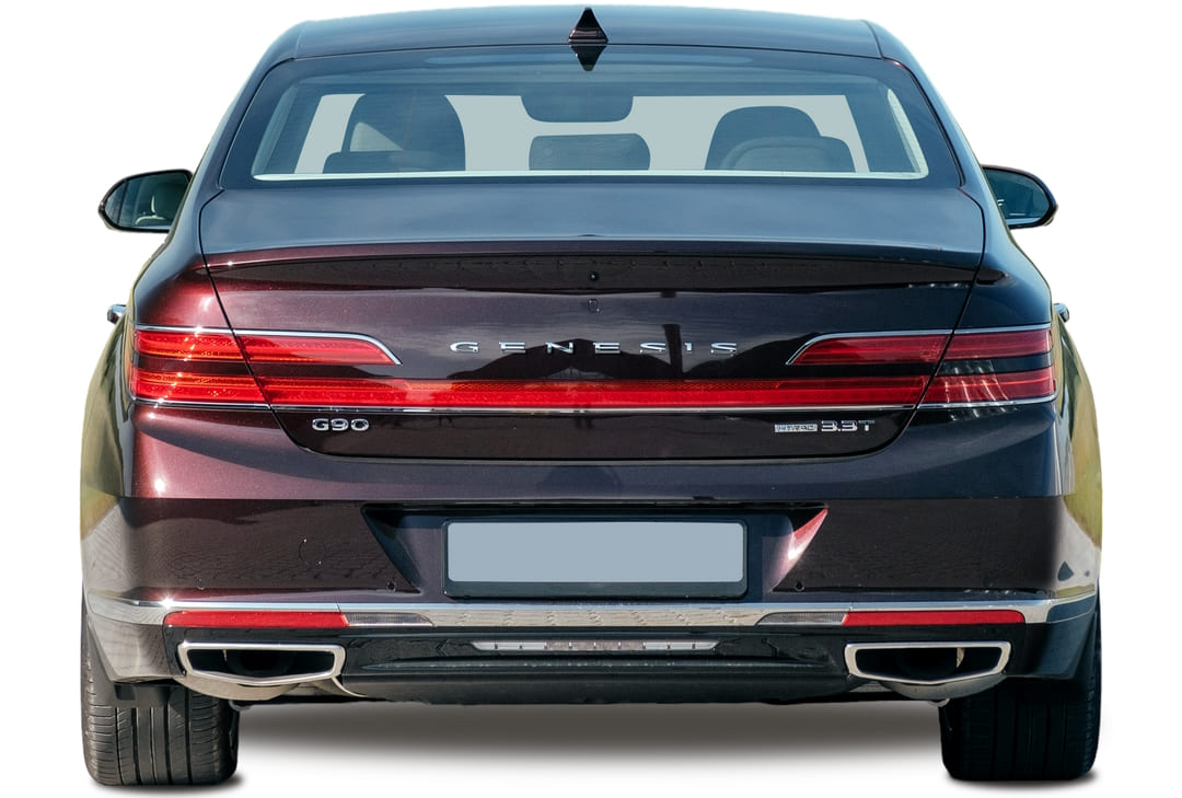 Genesis G90 '2020–21 вид сзади