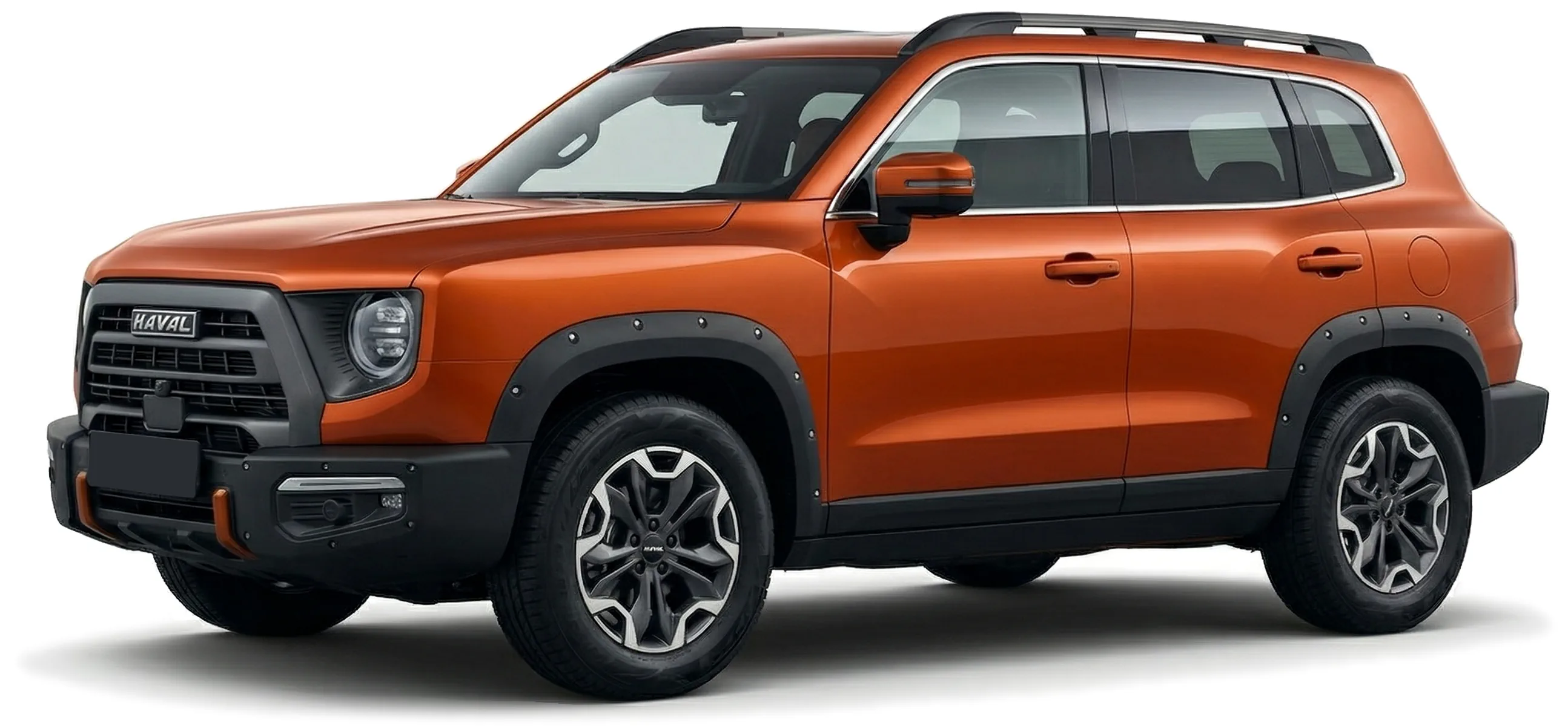 Haval Dargo X 2023 — кроссовер — белый фон