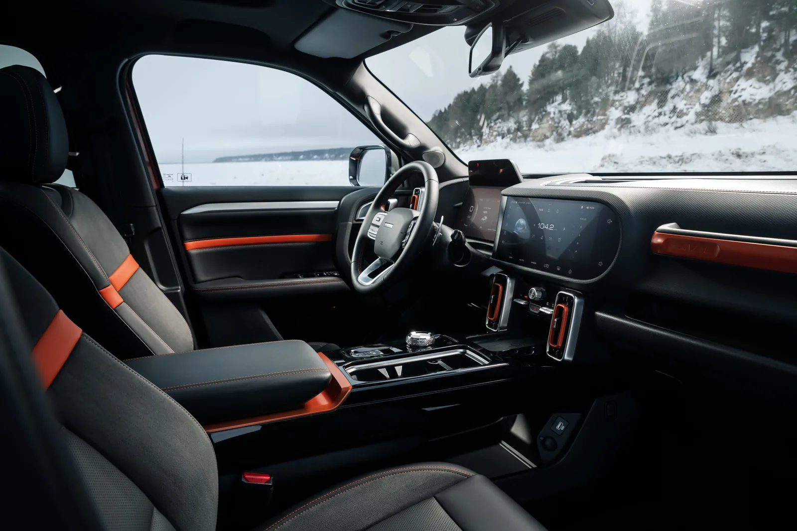 Интерьер салона кроссовера Haval Dargo X 2023