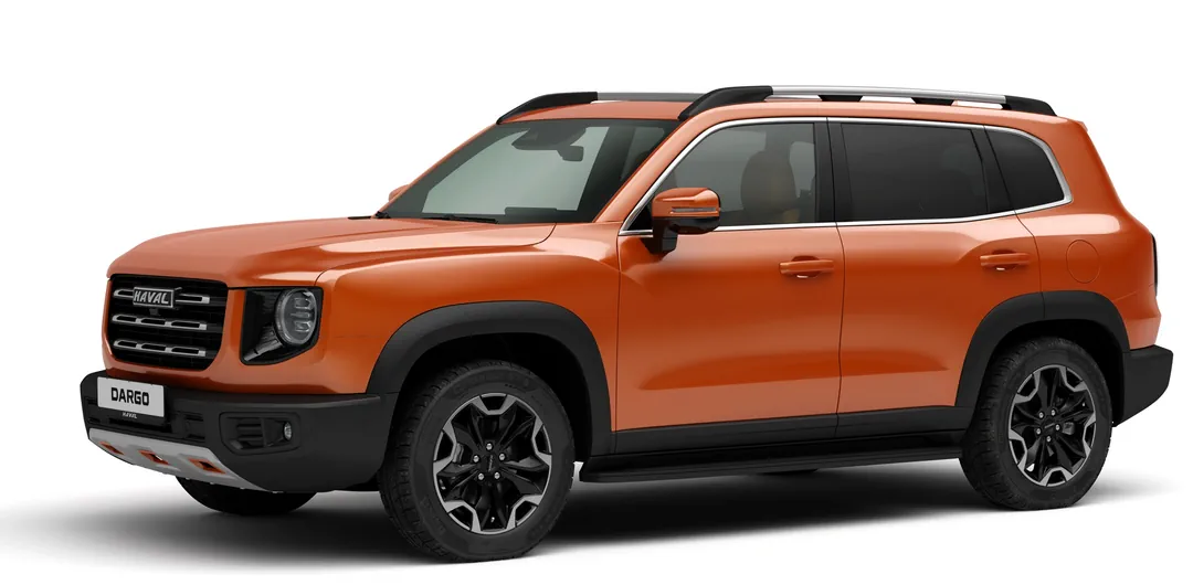 Haval Dargo 2022 — кроссовер — белый фон