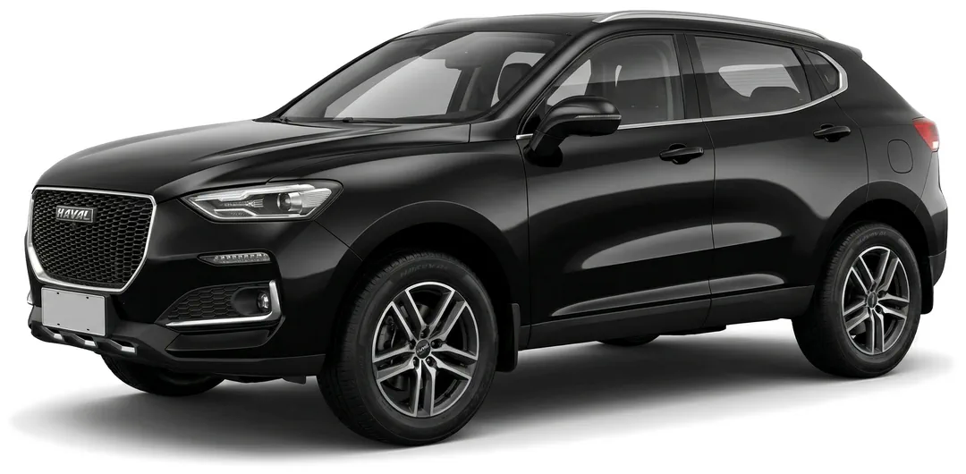 Haval F5 2018 — кроссовер — белый фон