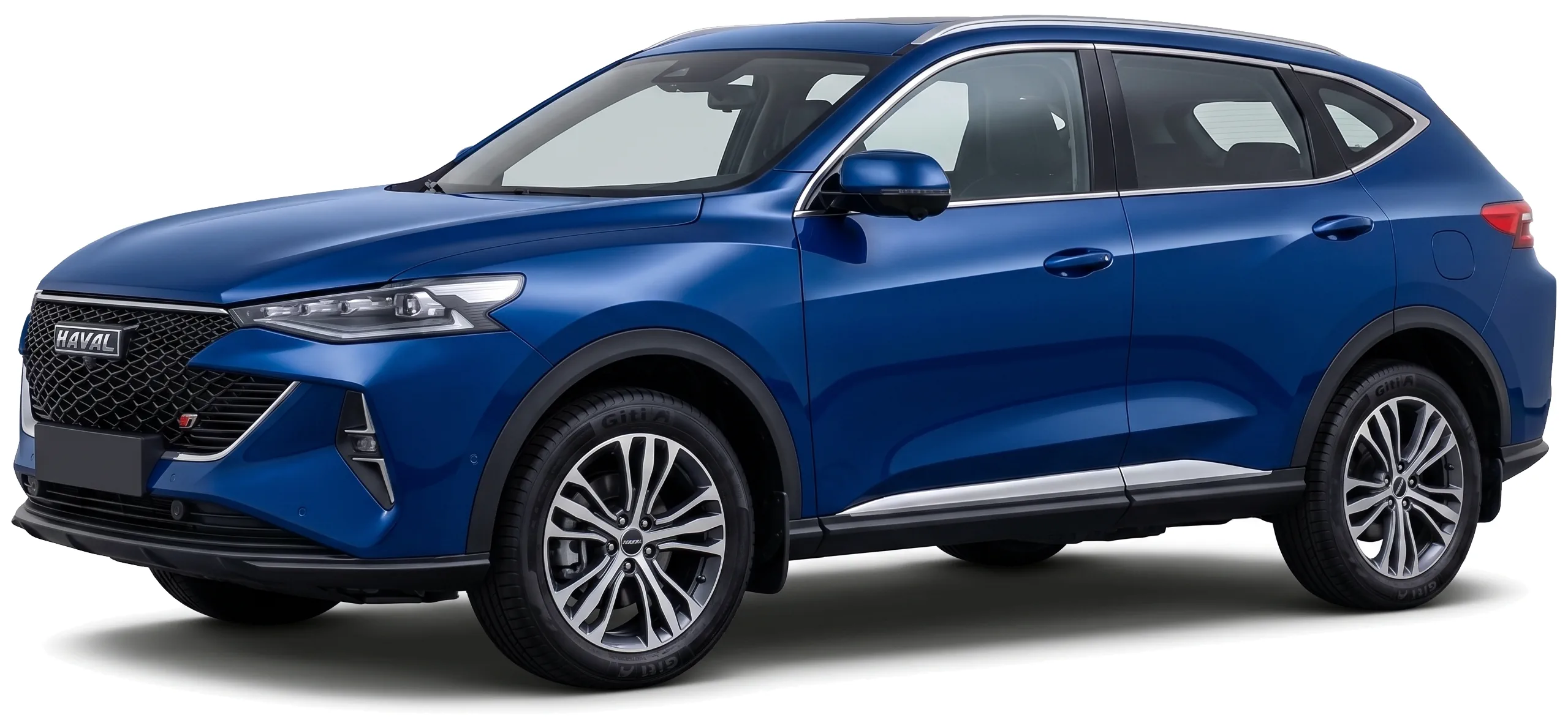 Haval F7 2022 — кроссовер — белый фон