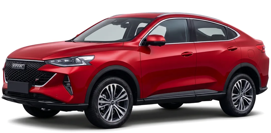 Haval F7x 2022 — кроссовер — белый фон
