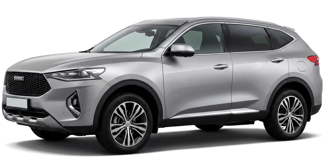 Haval F7 2019 — кроссовер — белый фон