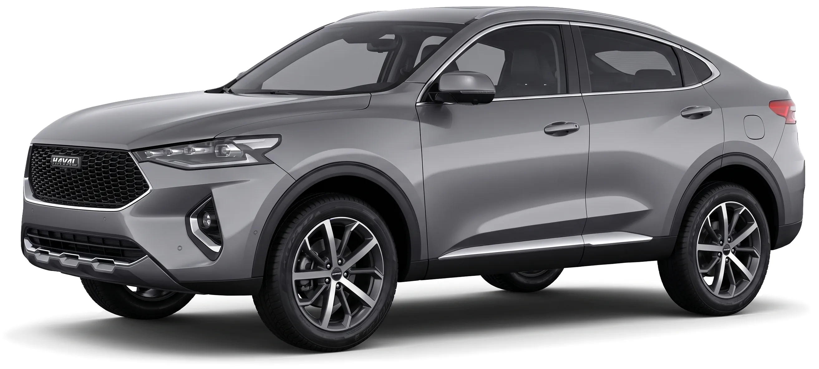 Haval F7x 2019 — кроссовер — белый фон