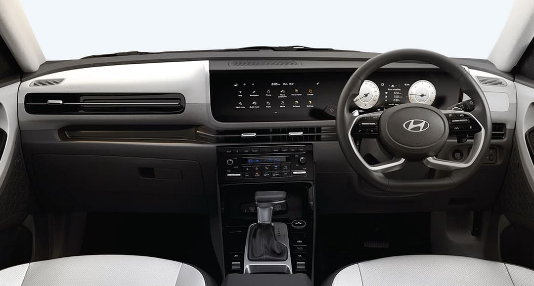 Современное рулевое колесо D-формы Hyundai Creta '2024–н.в.