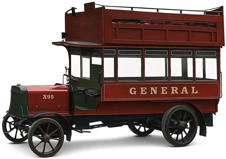 Старинный автобус LGOC Y-type '1909
