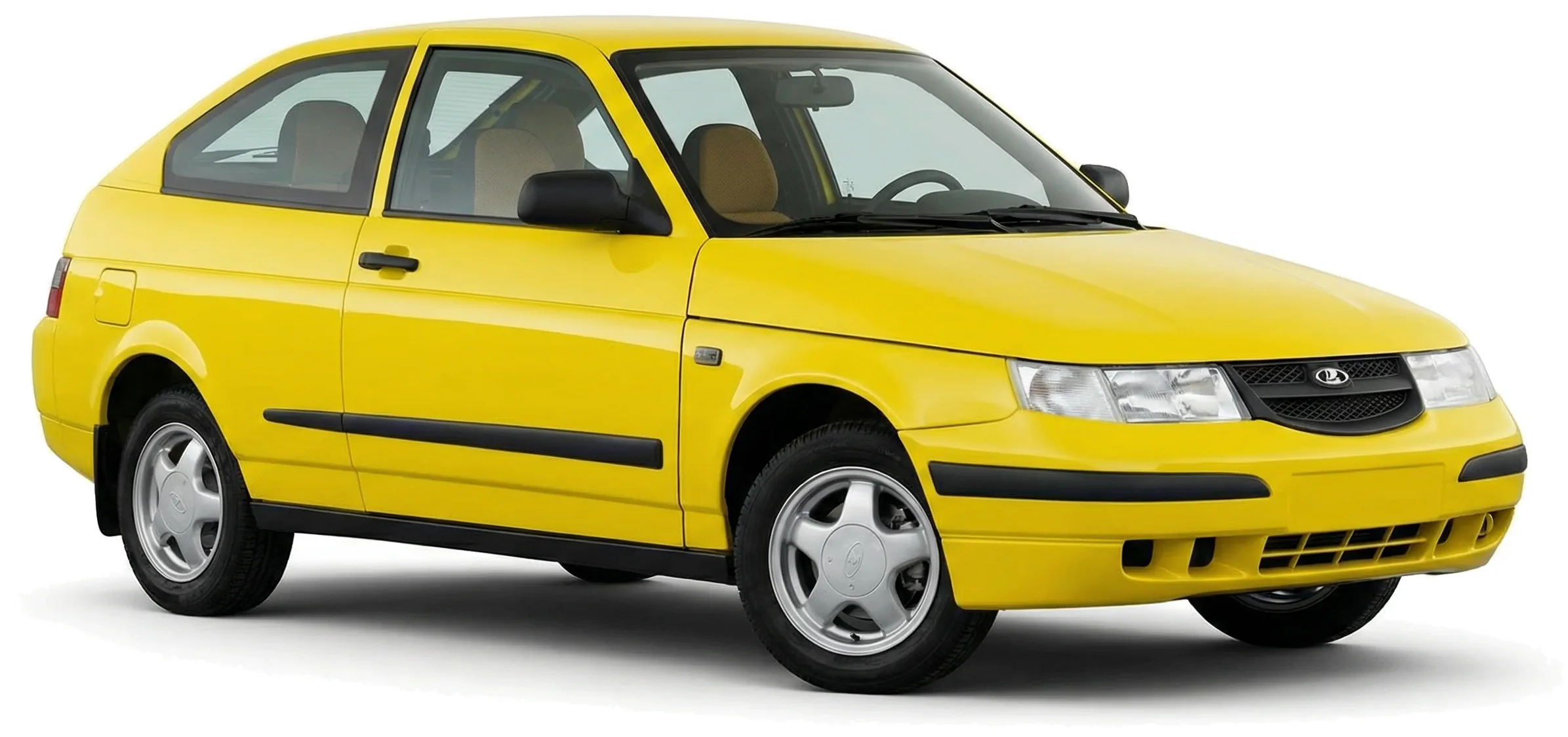 Автомобиль Lada 112 Coupe (21123) '2006–09, вид спереди под углом
