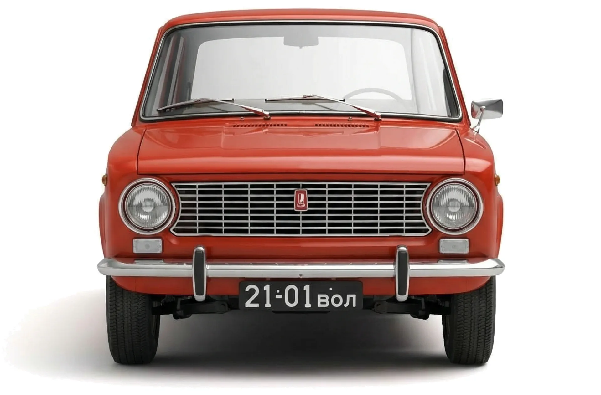Советский автомобиль ВАЗ-2101 '1970–83, вид спереди