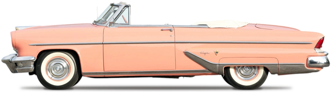 Lincoln Capri Convertible '1955 вид сбоку